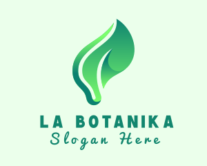 Herbal Botanical Leaf Logo