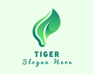 Herbal Botanical Leaf Logo