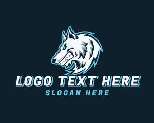 Esport - Fierce Wolf Gaming logo design