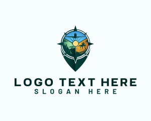 Environment - Travel Tour Locator logo design