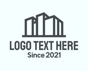 Depot - Concrete Building Structure logo design