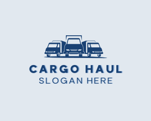 Truck Shipping Delivery logo design