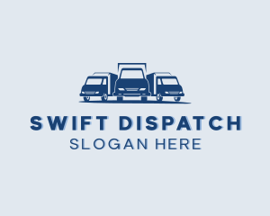 Truck Shipping Delivery logo design