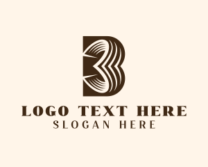 Caligraphy - Generic Decorative Letter B logo design