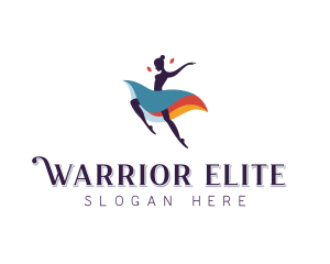 Dancer - Gymnast Ballet Performer logo design