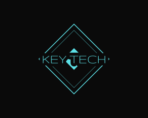 Cyber Tech Diamond logo design