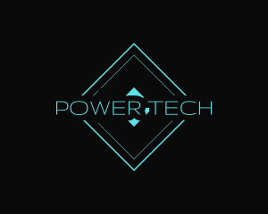 Cyber Tech Diamond logo design