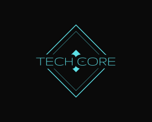 Cyber Tech Diamond logo design