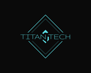 Cyber Tech Diamond logo design