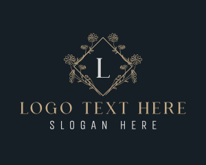 Elegant - Natural Flower Garden logo design