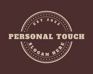 Personal - Hipster Badge Traditional logo design