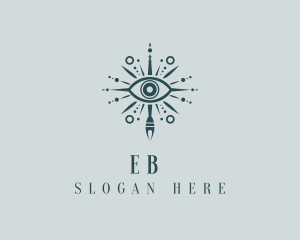 Mystic Bohemian Eye Logo