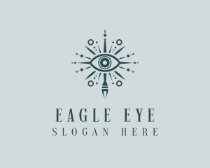 Mystic Bohemian Eye logo design