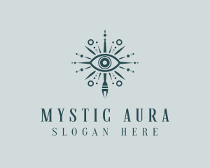 Mystic Bohemian Eye logo design