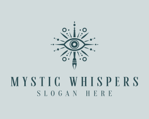 Mystic Bohemian Eye logo design