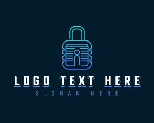 Access - Cyber Protective Padlock logo design