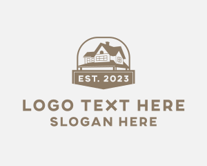 Roofing - House Roofing Property logo design