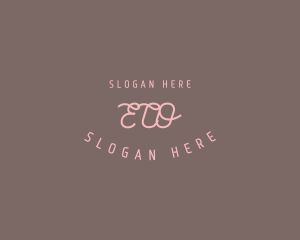 Stylish Feminine Brand Logo