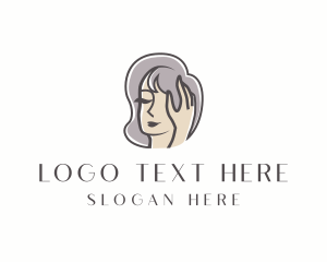Therapy - Head Care Massage logo design