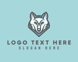 Animal Shelter - Canine Dog Wolf logo design