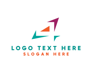 Negative Space - Multimedia Agency Number 4 logo design