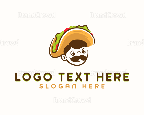 Tacos Burrito Mexican Logo