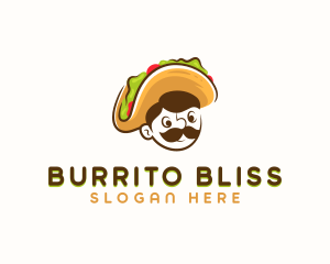 Burrito - Tacos Burrito Mexican logo design