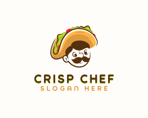 Tacos Burrito Mexican logo design