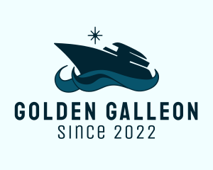 Galleon - Cruise Boat Transportation logo design