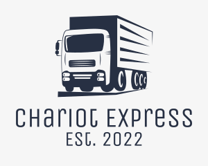 Express Service Truck logo design