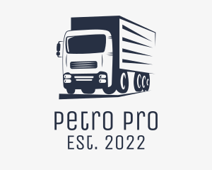 Petroleum - Express Service Truck logo design
