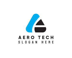 Startup Tech Letter A  logo design