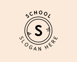 School Education CIrcle logo design