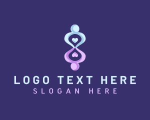 Social - Human Charity Organization logo design