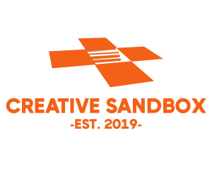 Sandbox - Box Stair Basement logo design