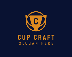 Cups - Trophy Championship League logo design