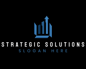 Consulting - Financial Analytics Consultant logo design
