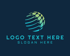 Technology - Professional Modern Globe logo design