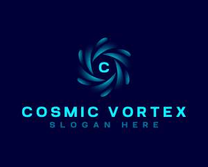 Vortex - HVAC Tech Vortex logo design