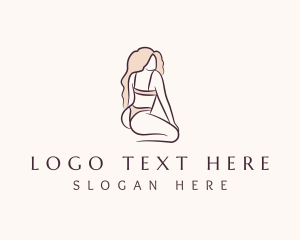 Swimwear - Adult Lady Lingerie logo design