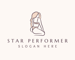 Entertainer - Adult Lady Lingerie logo design