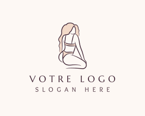 Woman - Adult Lady Lingerie logo design