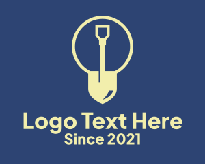Tool - Shovel Construction Tool logo design