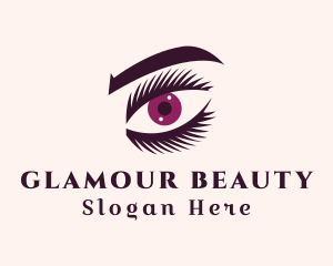 Cosmetic - Cosmetic Eye Eyelashes logo design