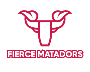 Bullfighting - Red Modern Bull logo design