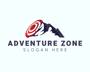 Mountain Target Adventure logo design