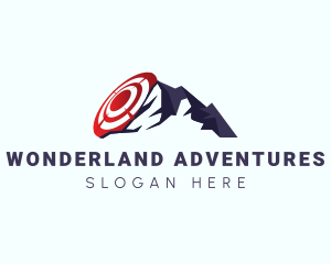 Mountain Target Adventure logo design