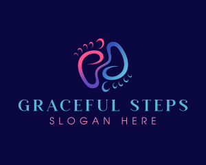 Foot Therapy Spa logo design