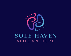 Foot Therapy Spa logo design