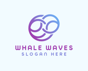 Wave Business Startup logo design